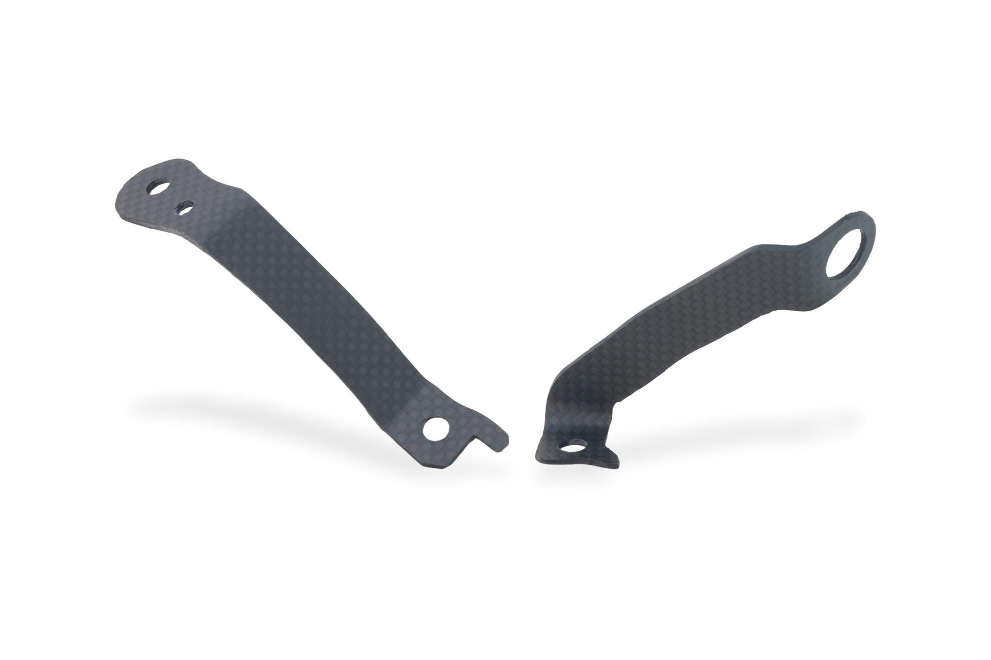 CNC Racing Carbon Fiber Front Reservoir Brackets for the Ducati Panigale V4 (2025+) CNC Racing Carbon Fiber Front Reservoir Brackets for the Ducati Panigale V4 (2025+)
